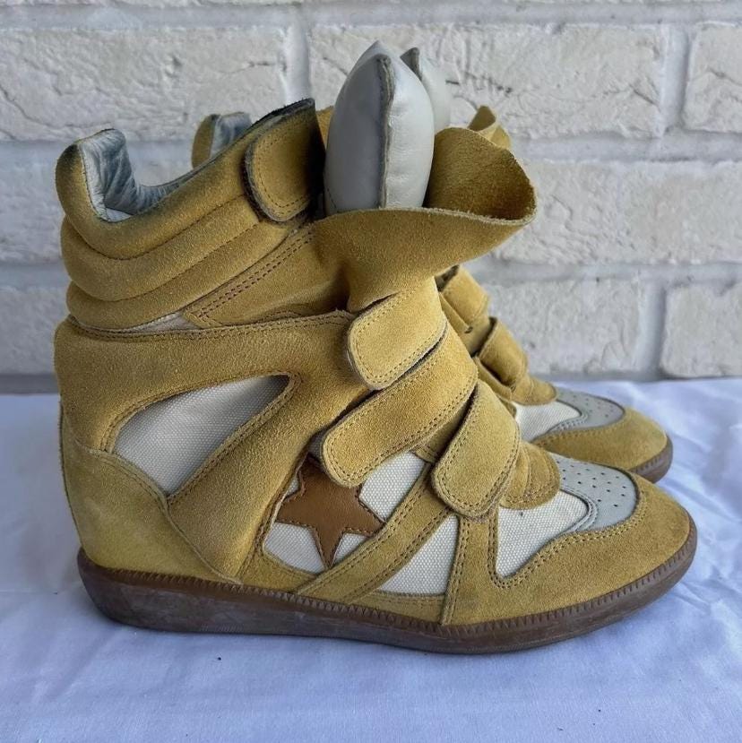 Isabel Marant Bekett 'Americana Bayley' Wedge Sneakers