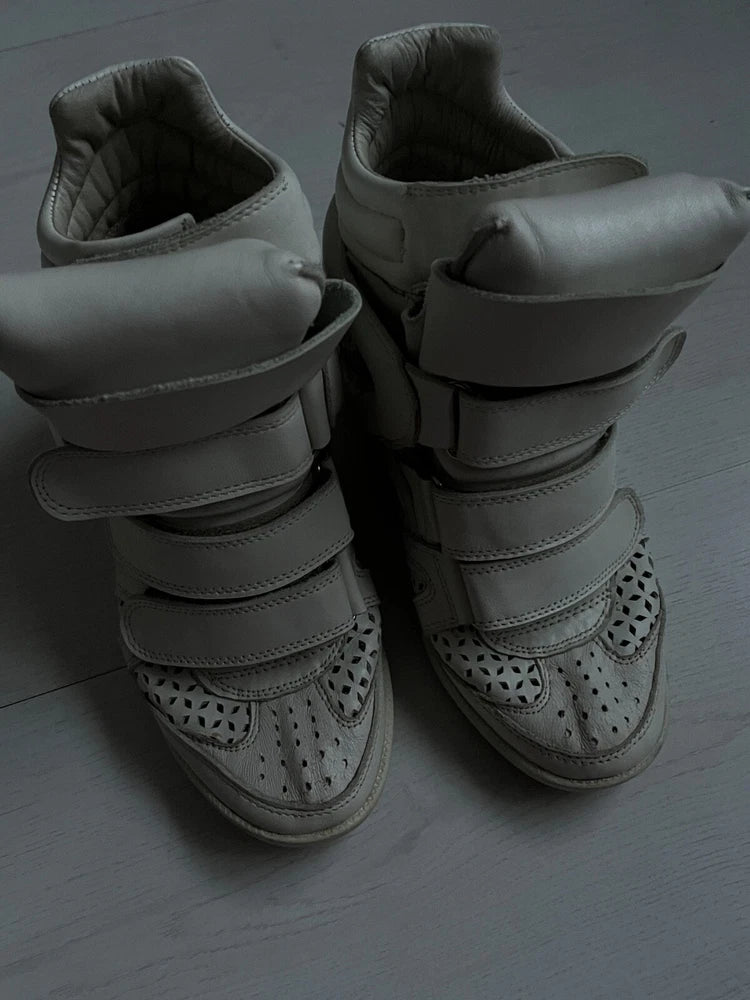isabel marant wedge sneakers