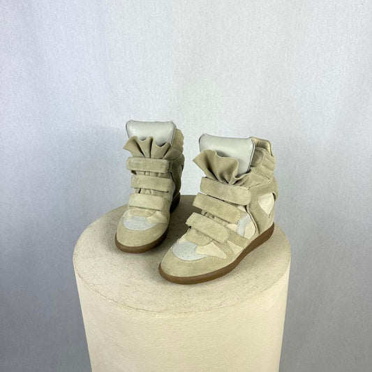 Isabel Marant Women's Cream Trainers