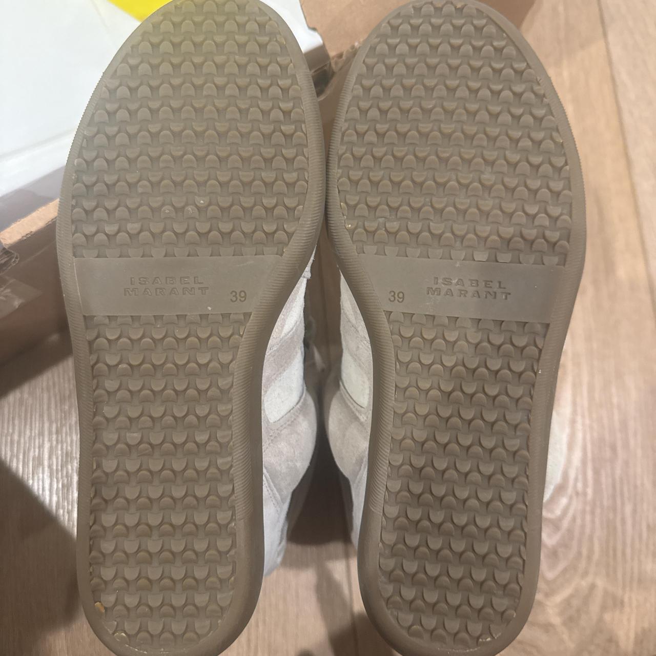 Isabel Marant Women's Tan and Cream Trainers