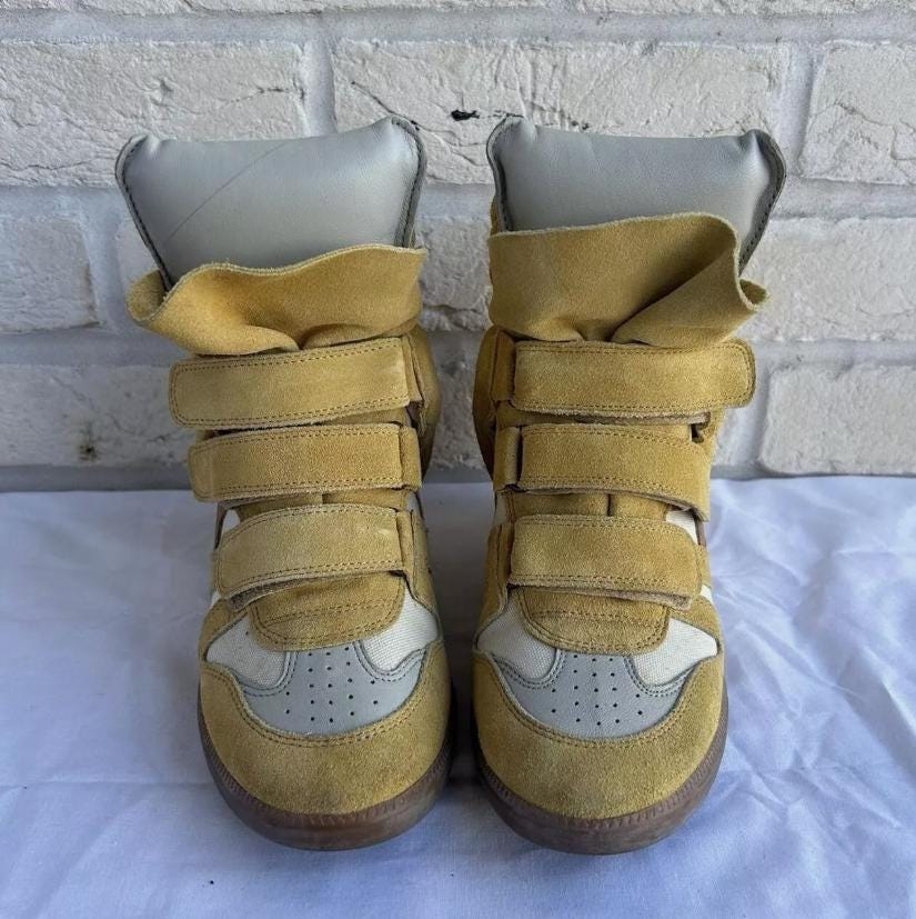Isabel Marant Bekett 'Americana Bayley' Wedge Sneakers