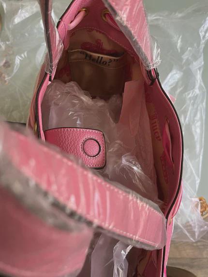 Juicy Couture Pink Daydreamer Bag – NWT, Rare Y2K Velour Tote with Scottie Dog Charms