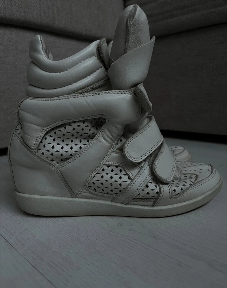 isabel marant wedge sneakers