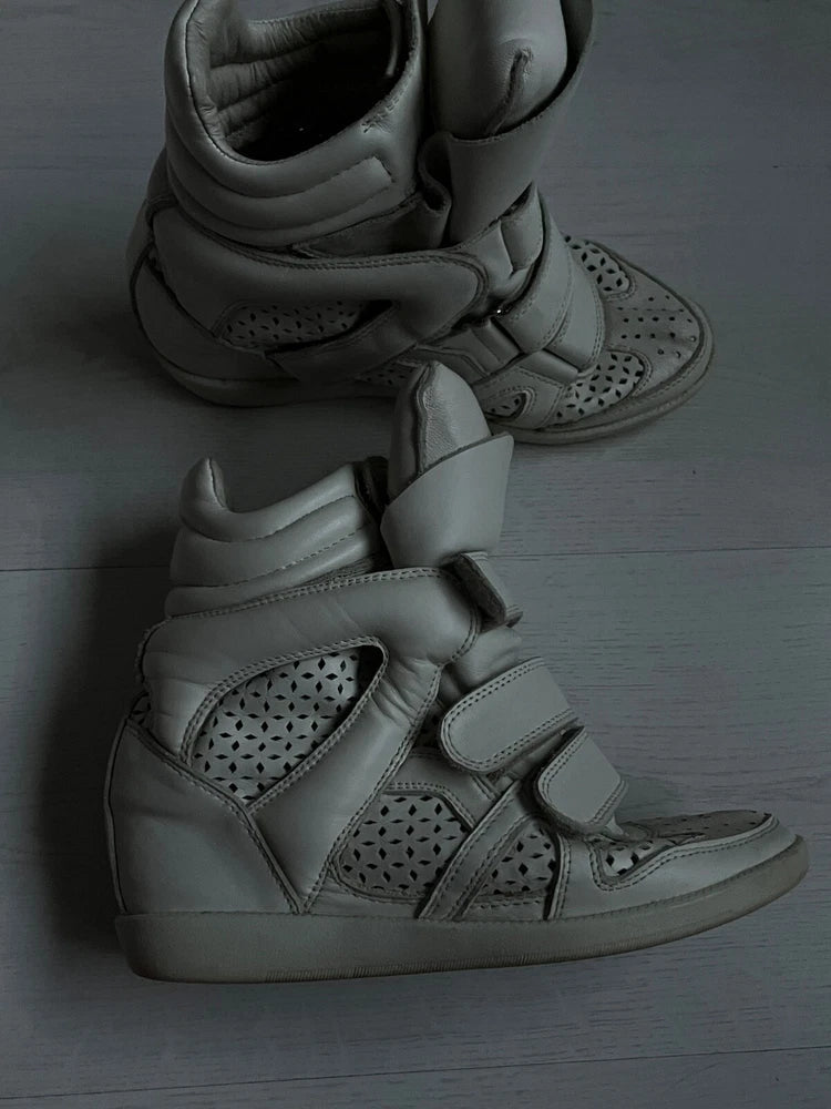 isabel marant wedge sneakers