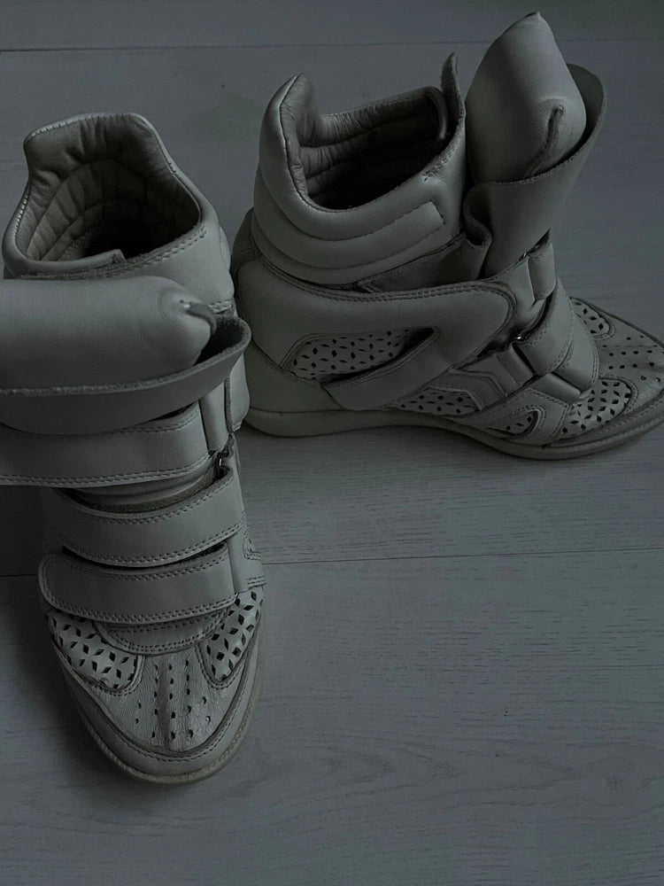 isabel marant wedge sneakers